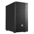 SilverStone Technology FARA R1 V2 Stylish and High Airflow Mid Tower ATX Chassis, SST-FAR1B-V2