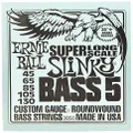 Ernie Ball 5-String Super-Long Scale Slinky Bass Set.045 - .130