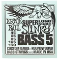 Ernie Ball 5-String Super-Long Scale Slinky Bass Set.045 - .130