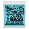 Ernie Ball Super Long Scale Slinky Nickel Wound Bass Guitar Strings, 45-105 Gauge (P02849)