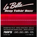 La Bella 760FS/Deep Talkin' Bass/Standard/045-105/Stainless Flat Wound/Short