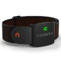 CooSpo HW9 Bluetooth 5.0 ANT+ Heart Rate Monitor Armband with HR Zones/Calories Burned, Optical HRM Sensor for Fitness Training/Cycling/Running,Compatible Peloton,Zwift,DDP Yoga,Wahoo