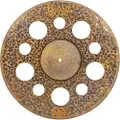 Meinl Cymbals Byzance 18" Extra Dry Thin Trash Crash — Made in Turkey — Hand Hammered B20 Bronze, 2-Year Warranty (B18EDTRC)