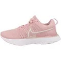 Nike Womens React Infinity Run Flyknit 2 Running Trainers CT2423 Sneakers Shoes (uk 5.5 us 8 eu 39, pink glaze white pink foam 600)