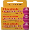 Kodak Kodacolor GOLD 200 GB 135-36 CN 3 P Film
