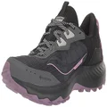 Saucony Women's Aura TR GTX Hiking Shoe, Shadow/Black, 11