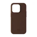 INCIPIO cru. Protective MagSafe Compatible for iPhone 15 Pro (Brown Faux Leather)