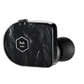 MASTER & DYNAMIC MW07 Plus True Wireless Earphones - Noise Cancelling with Mic Bluetooth, Lightweight in-Ear Headphones - Black Quartz