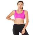 Brooks Dare Zip Women s Run Bra for High Impact Running, Workouts and Sports with Maximum Support - Magenta/Heliotrope - 36A/B