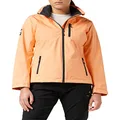 Helly Hansen Women's Crew Hooded Midlayer Jacket, 071 Melon, X-Large
