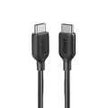Anker Powerline III USB-C to USB-C Fast Charging Cord (3 ft), 60W Power Delivery PD Charging
