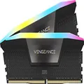 CORSAIR VENGEANCE RGB DDR5 RAM 32GB (2x16GB) 6000MHz CL30 Intel XMP iCUE Compatible Computer Memory - Black (CMH32GX5M2B6000C30)