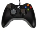 HZHIYU01 Wired USB Controller Gamepad Joystick for Microsoft Xbox 360 Console Windows PC Laptop Computer Video Game (Color : Black)