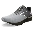 Brooks Men s Launch GTS 10 Supportive Running Shoe - Black/Blackened Pearl/White - 9 Wide