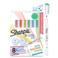 Sharpie Water-Based Markers, S-Note, Duo, Set of 8, Square Tip, Highlighters