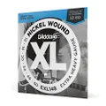 D'Addario Guitar Strings - XL Nickel Electric Guitar Strings - EXL148 - Perfect Intonation, Consistent Feel, Reliable Durability - For 6 String Guitars - 12-60 Extra Heavy