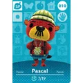 Animal Crossing Happy Home Designer Amiibo Card Pascal 010/100