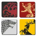 Game Of Thrones Coaster 4 pack Set House Sigils official in presentation box