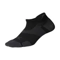 2XU Unisex Vectr Cushion No Show Socks - Provides Advanced Support for Running