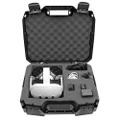 CASEMATIX Hard Shell Travel Case Compatible with Meta Quest and Oculus Quest 2 VR Headset - Fits 256GB, 128GB and 64GB Models with Custom Compartments for Accessories Like Controllers and Cables