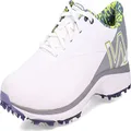 New Balance Men's Fresh Foam X Defender Golf Shoe, White/Grey, 9
