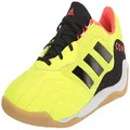 adidas Unisex-Adult Copa Sense.3 Indoor Sala Soccer Shoe, Team Solar Yellow/Black/Solar Red, 12.5 Women/7.5 Men