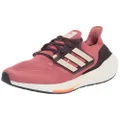 adidas Women's Ultraboost 22 Running Shoe, Wonder Red/Bliss Orange/Shadow Maroon, 10.5