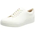 FitFlop Rally Canvas Trainers Cream Mix 6.5 M (B)
