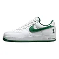 Nike Women's Air Force 1 '07 Lx Trainers, White/Deep Forest-wolf Grey, 12.5 UK