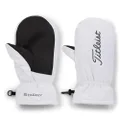Titleist StaDry Cart Mitts (White/Charcoal, One Size, Pair) Winter Mittens 2023 Golf