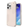 Speck iPhone 15 Pro Max Case - Drop Protection, Grip - Scratch Resistant, Soft Touch, 6.7 Inch Phone Case - Presidio2 Grip Bleached Bone/Heirloom Gold/Hazel Brown