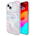 Case-Mate iPhone 15 Plus Case - Soap Bubble [12ft Drop Protection] [Compatible with MagSafe] Iridescent Swirl Effect for iPhone 15 Plus 6.7", Anti-Scratch, Shock Absorbent Material, Slim