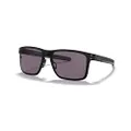 Oakley Holbrook Metal Sunglasses Matte Black with Grey Lens + Sticker