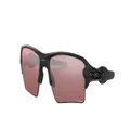 Oakley Men's Oo9188 Flak 2.0 XL Rectangular Sunglasses, Matte Black/Prizm Dark Golf, 59 mm