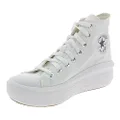 Converse Women's Chuck Taylor All Star Lugged Hi Sneakers, White/Natural Ivory/Black, 7.5