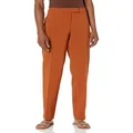 Anne Klein Women's Fly Front Extend Tab [Bowie Pant], Chestnut, 16