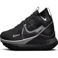 Nike Men's React Pegasus Trail 4 Gore-Tex Trainers, Black Wolf Grey Reflect Silver, 8 US