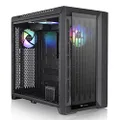 Thermaltake CTE C750 TG ARGB E-ATX Full Tower with Centralized Thermal Efficiency Design; 3x140mm CT140 ARGB Fans Pre-Installed; Tempered Glass Front & Side Panel; CA-1X6-00F1WN-01; Black