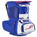 MIZUNO Project Zero BR-D3 Golf Stand Bag | Supports Breast Cancer Research | Unisex | 8 1/2 (0850) | Blue-Pink