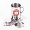 Vietnamese Coffee Phin Filter Set. This kit works well with Trung Nguyen ground Coffee beans. Sizes S to XL in 1, or 2 pack. Screw Down Insert (1, Small (6 oz))