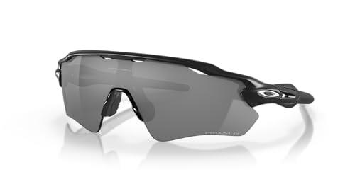 Oakley Men's OO9208 Radar EV Path Shield Sunglasses, Matte Black/Prizm Black Polarized, 38 mm
