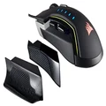 CORSAIR Glaive - RGB Gaming Mouse - Comfortable & Ergonomic - Interchangeable Grips - 16,000 DPI Optical Sensor - Aluminum