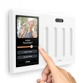 Brilliant Smart Home Control (4-Switch Panel) — Alexa Built-In & Compatible with Ring, Sonos, Hue, Google Nest, Wemo, SmartThings, Apple HomeKit — In-Wall Touchscreen Control for Lights, Music, & More