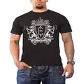 Emperor T Shirt Crest 2 Band Logo New Official Mens Black Size M