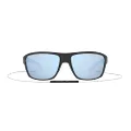 Oakley Men's OO9416 Split Shot Rectangular Sunglasses, Black Ink/Prizm Deep Water Polarized, 64 mm