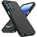 for Motorola Moto G-Stylus 5G-2022 Case: Protective Dual Layer Heavy Duty Shockproof Phone Cases