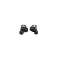 Bowers & Wilkins Pi7 S2 In-Ear True Wireless Earphones, Dual Hybrid Drivers, Qualcomm aptX Technology, Active Noise Cancellation, Works with Bowers and Wilkins App, Satin Black (2023 Model)