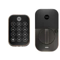 Yale Assure Lock 2 Touch (New) - Key-Free Fingerprint Keypad Door Lock - Bronze - YRD450-F-BLE-0BP