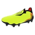 adidas Copa Sense+ FG Unisex Shoes Size 11.5, Color: Yellow/Black/Orange-Yellow