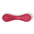 West Paw Zogoflex Hurley Durable Dog Bone Chew Toy for Aggressive Chewers, 100% Guaranteed Tough, It Floats!, Made in USA, Small, Ruby